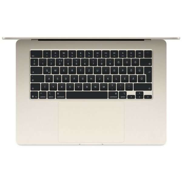 APPLE MacBook Air 15.3" M4 10C CPU/10C GPU, 16GB, 512GB, STARLIGHT, CRO - mw1k3cr/a