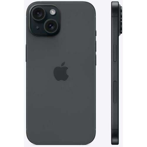 APPLE iPhone 15 128GB Black mtp03sx