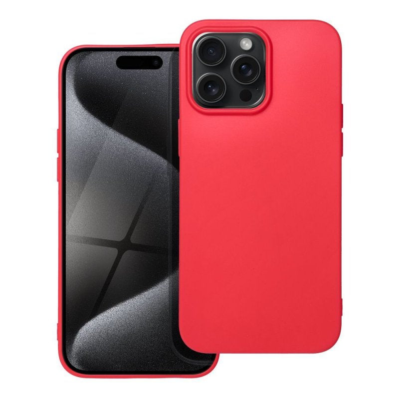 Futrola SOFT za iPhone 15 Pro Max crvena
