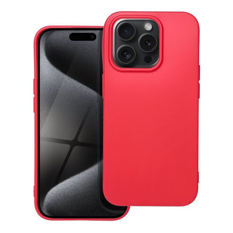 Futrola SOFT za iPhone 15 Pro crvena