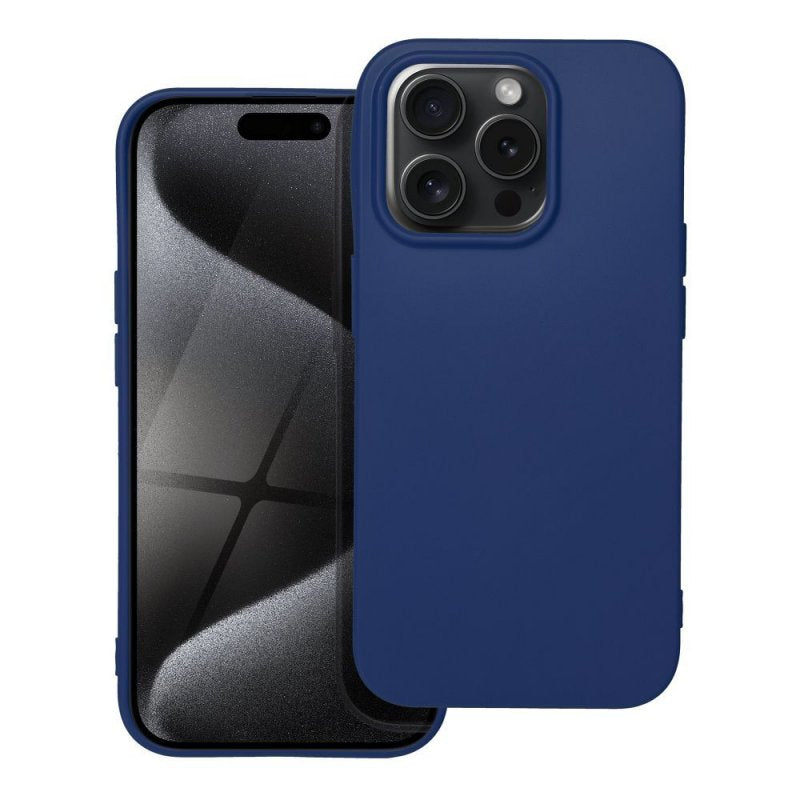 Futrola SOFT za iPhone 15 Pro tamno plava