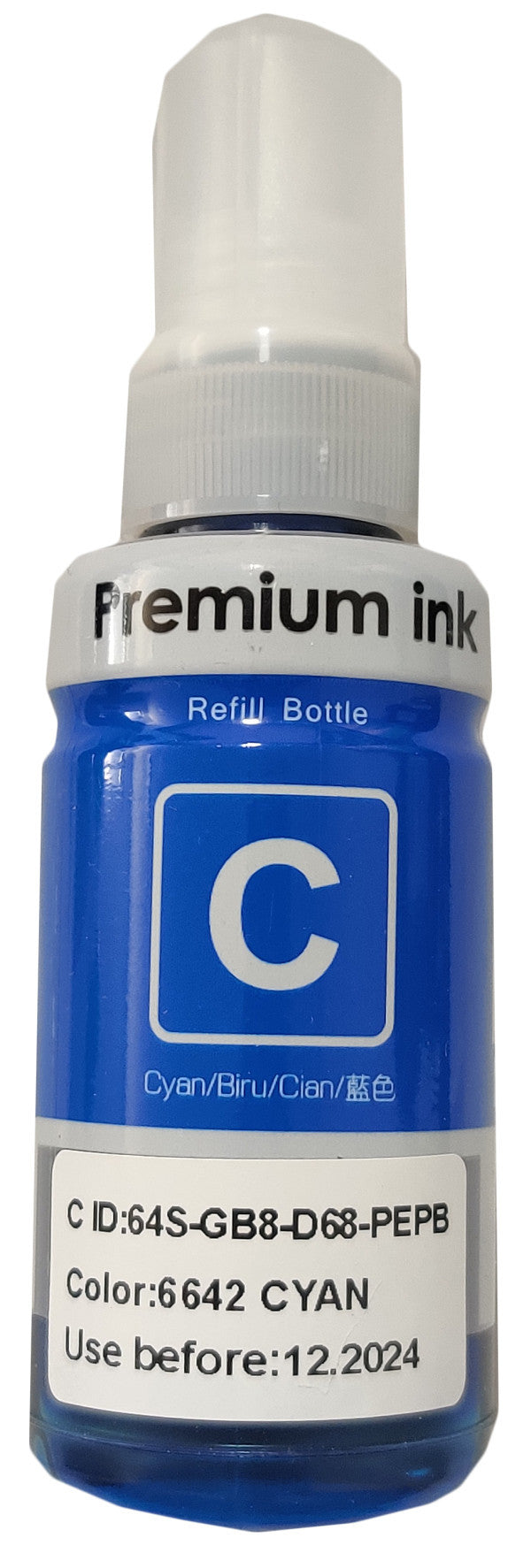 INKJET T6642 C Dopuna cyan boja bocica sadrži 70 ml mastila za Epson EPIJC6642SC
