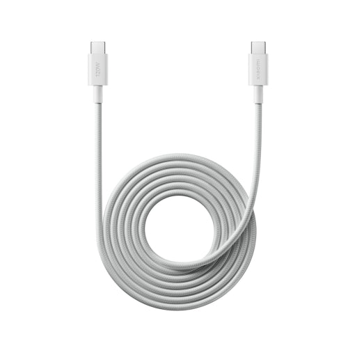 Xiaomi 6A pleteni USB-C to USB-C kabl 2m beli 120W