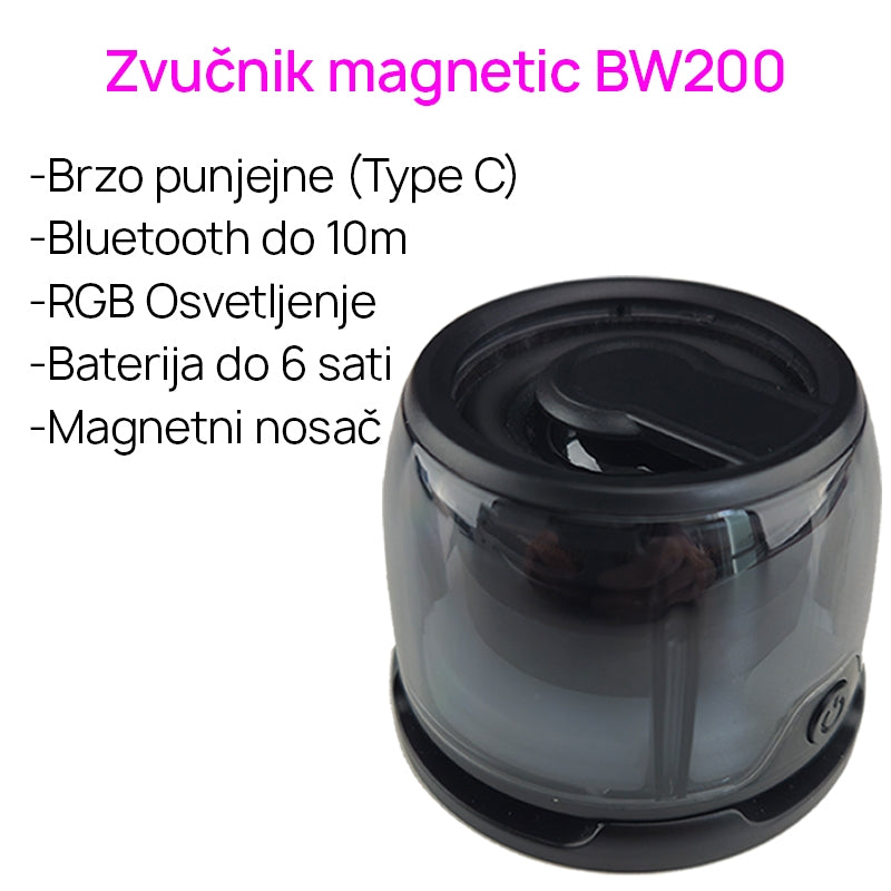 Zvučnik BT magnetic BW200